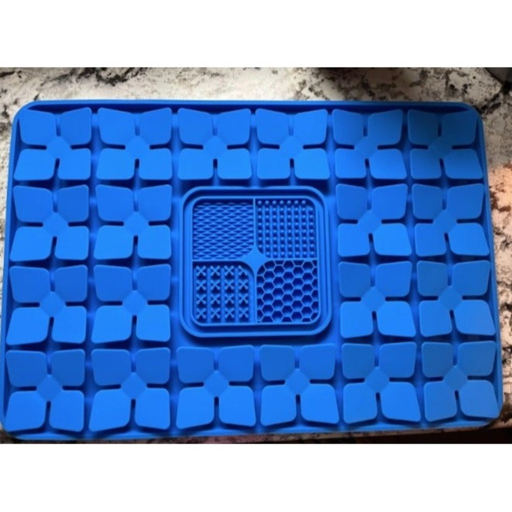 Snuffle Mat for Dogs, Silicone 2 in 1 Dog Slow Feed